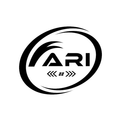 Premium Vector Ari Letter Logo Design Ari Simple And Modern Monogram