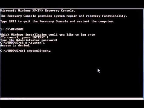 How To Repair Xp Using Recovery Console Skirtdiamond