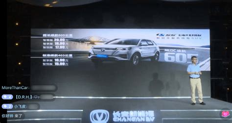 长安新能源cs55纯电版上市 Nedc续航605km 补贴后售价15 99万元 20 09万元 搜狐汽车 搜狐网