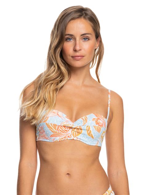 Island In The Sun Reggiseno Bikini A Fascia Sagomato Da Donna Roxy