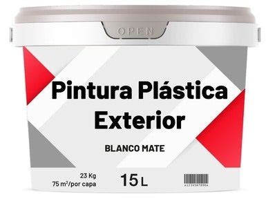 Pintura Pl Stica Exterior Mate L Blanco Obramat Bricomart