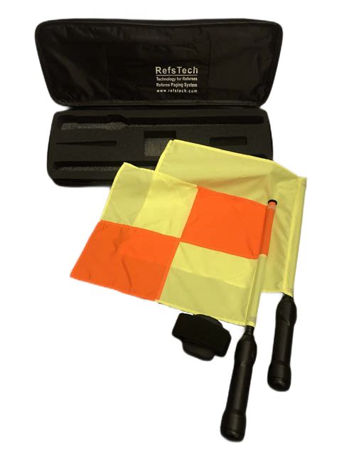 Refstech – Buzzer Referee Flags- Referee Paging System – Electronic