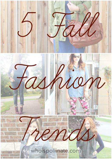 5 Fall Fashion Trends We Love | Pollinate Media Group