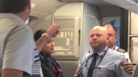 VIDEO Así fue el momento en que un empleado de American Airlines