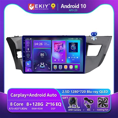 EKIY T900 Android Radio For Toyota Corolla Levin Ralink 2013 2014 2015