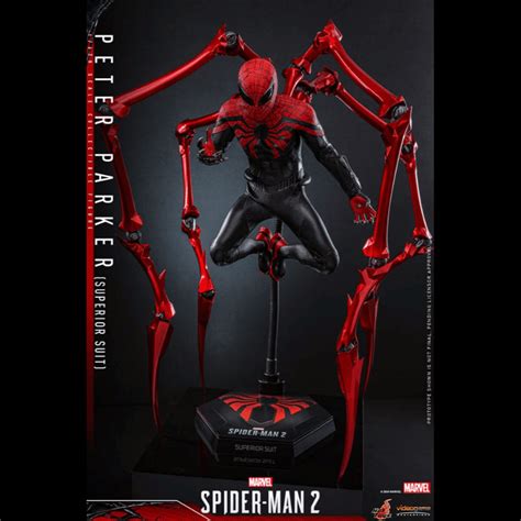 SPIDER MAN 2 PETER PARKER SUPERIOR SUIT VIDEO GAME MASTERPIECE 1 6 HOT TOYS FRIKANIME