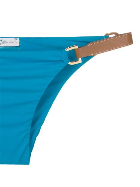 Lenny Niemeyer Contrast Trim Bikini Bottoms Farfetch