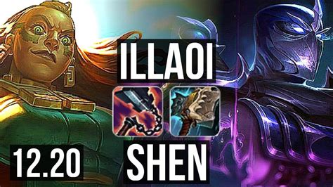 Illaoi Vs Shen Top 8 Solo Kills 900k Mastery 10 2 1 Dominating