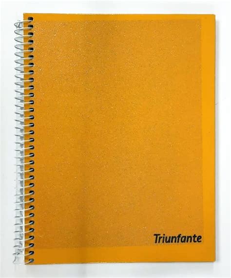 Cuaderno Triunfante A T D X Linea Glitter Estela Montenegro