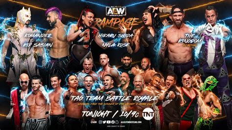 Aew Rampage Results From Mvp Arena In Albany Ny 7282023