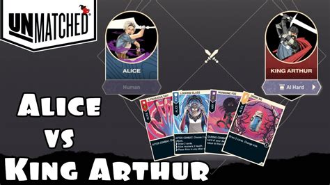 ALICE VS KING ARTHUR HARDEST DIFFICULTY BASED ON THE BOARD GAME