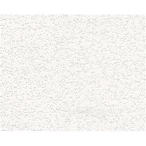 SAMPLE Richmond Popcorn Texture White Blown Vinyl Wallpaper By