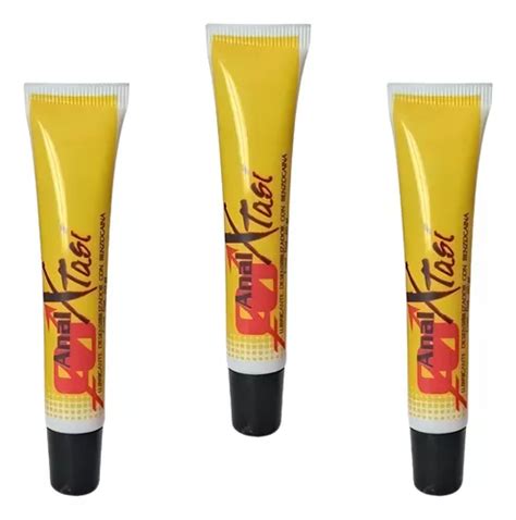 4 Lubricantes Anal Xtasi Sin Dolor Anestesia Benzocaina Sabor Sin Sabor MercadoLibre