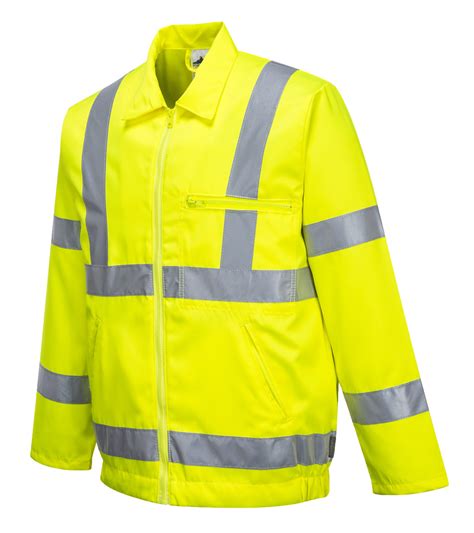 Hi Vis Poly Cotton Jacket Aspire Industrial Services