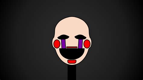 How To Draw The Puppet From Five Nights At Freddys 2 The Marionette