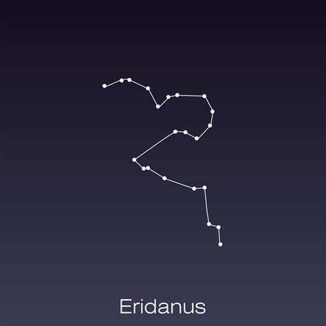 Constellation As It Can Be Seen By The Naked Eye Vector Art At Vecteezy