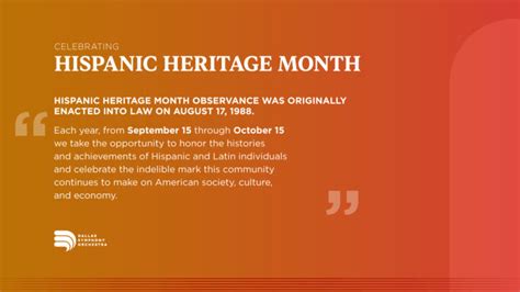 Hispanic Heritage Month 2023 Dallas Symphony Orchestra