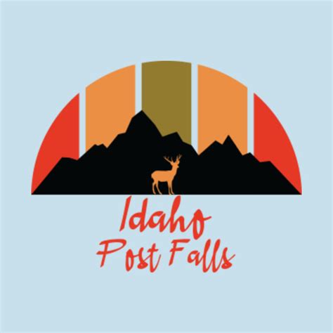 Post Falls Idaho Post Falls Idaho T Shirt Sold By Ian Harris Sku