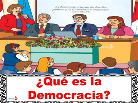 Qu Es La Democracia Para Ni Os