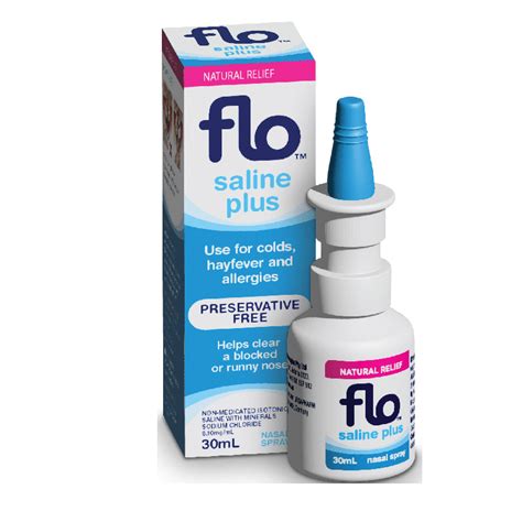 Flo Saline Plus Nasal Spray 30ml Life Pharmacy