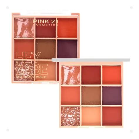 Paleta De Sombras Pink 21 Hey Babe 1 9g MercadoLivre