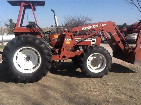 Fiat Hesston 4wd Tractorloader Grapple 80 Hp Nex Tech Classifieds