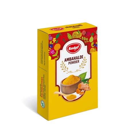 Sadaf 100 Natural Amba Haldi Mango Turmeric Sadaf®