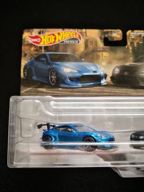 Hot Wheels Pandem Subaru Lexus RC F GT Pack Twin Premium Pop Car Culture Hobbies Toys