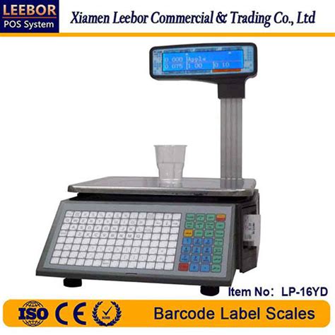 15 30kg Electronic Barcode Label Pricing Scale Supermarket Retail