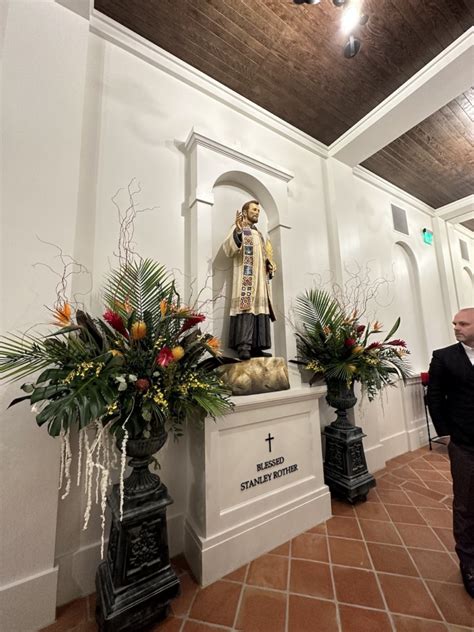 Blessed Stanley Rother Shrines Dedication Honors Martyrs Mission