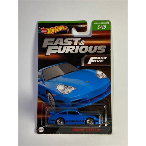 PORSCHE HOT WHEELS 風火輪保時捷 911 GT3 RS 速度與激情 蝦皮購物