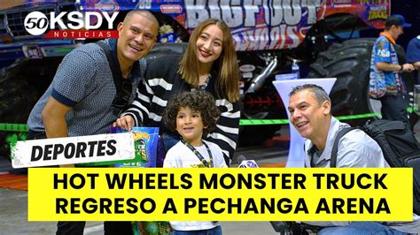 Hot Wheels Monster Truck Glow Party Regreso Con Gran Exito A Pechanga Arena KSDY 50