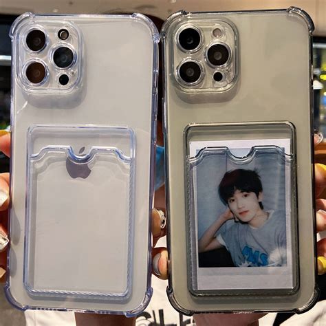 Jual Couple Cewek Card Holder Cowok Premium Bening Casing Infinix Note Pro G Hot G Smart