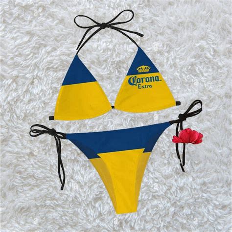 Corona Extra Beer Triangle Beach Bikini Tw233 Hearthtops Store