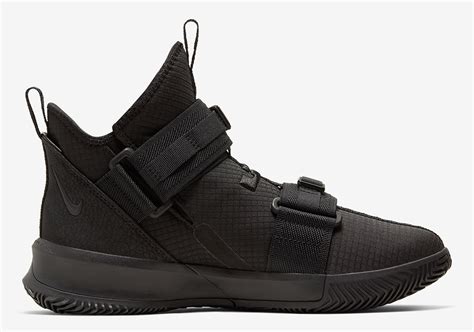 Nike Lebron Soldier 13 Triple Black Ar4225 005 Release Date