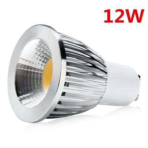 Pcs Cob Gu Led Dimmable Spotlight W Gu Led Lamp Gu Spotlight