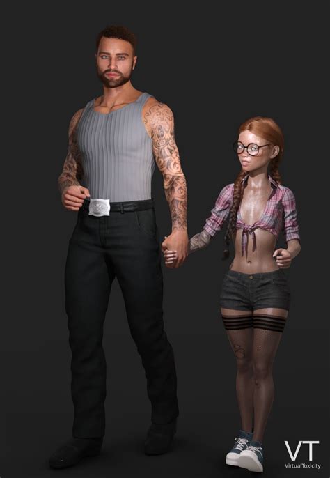 Sweet Couple Updated By Virtualtoxicity Hentai Foundry