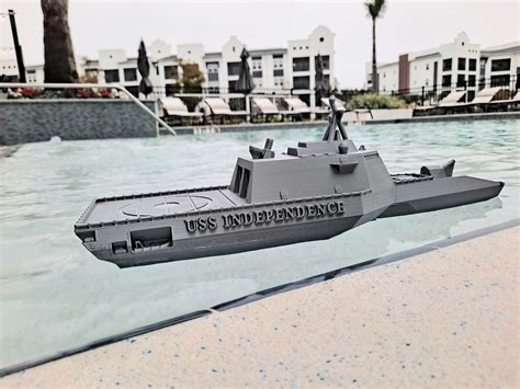 Toy Battleship. Modern Battleship. 3D Printed. Customizable. 15.5 ...