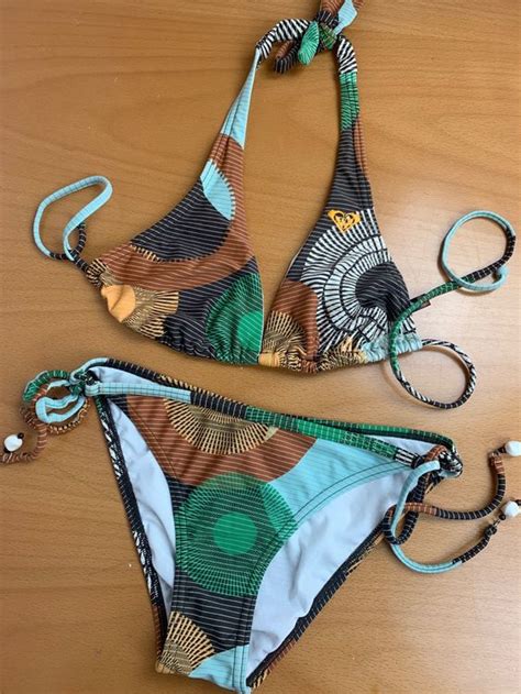 Bunter Bikini Von Roxy In Gr Sse S Kaufen Auf Ricardo