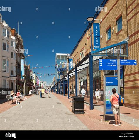 Southend On Sea High Street Stock Photo Alamy