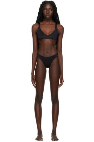 SIR Black Seamless Enid Bikini SSENSE Canada