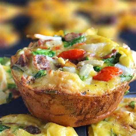 Make Ahead Egg Vegetable Breakfast Muffin Kitchen Gone Rogue