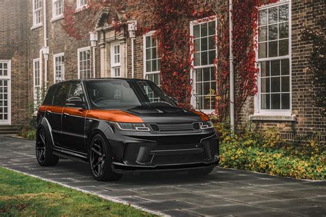 Kahn Design Carbon Fiber Body Kit Set For Land Rover Range Rover Sport