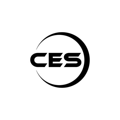 Ces Letter Logo Design In Illustration Vector Logo Calligraphy