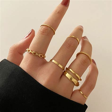 Gold Jewelry Ring