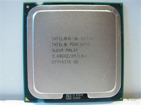 Intel Pentium E6300 2.80 GHz Review - Processor & Specifications ...