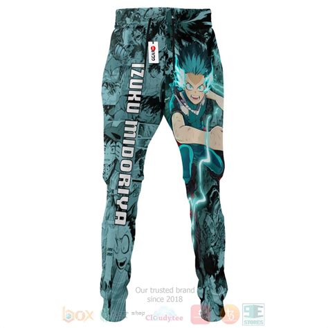 HOT Izuku Midoriya My Hero Academia Anime Jogger Pants Express Your Unique Style With BoxBoxShirt