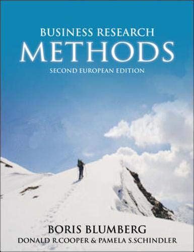 Business Research Methods Second European Edition Amazon Co Uk