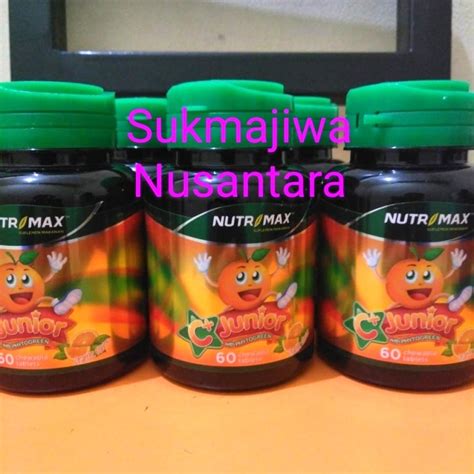 Jual Kesehatan Nutrimax C Plus Junior Suplemen Kesehatan Tablet