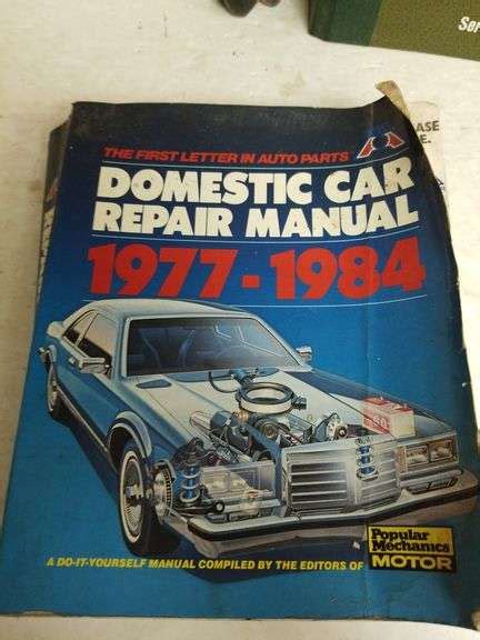 Domestic Car Repair Manual 77 84 And Light Truck And Van Repair Manual